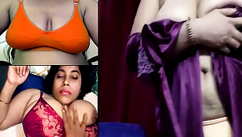 Sexy Indian Bhabhi With Perky Nipples In A Saree